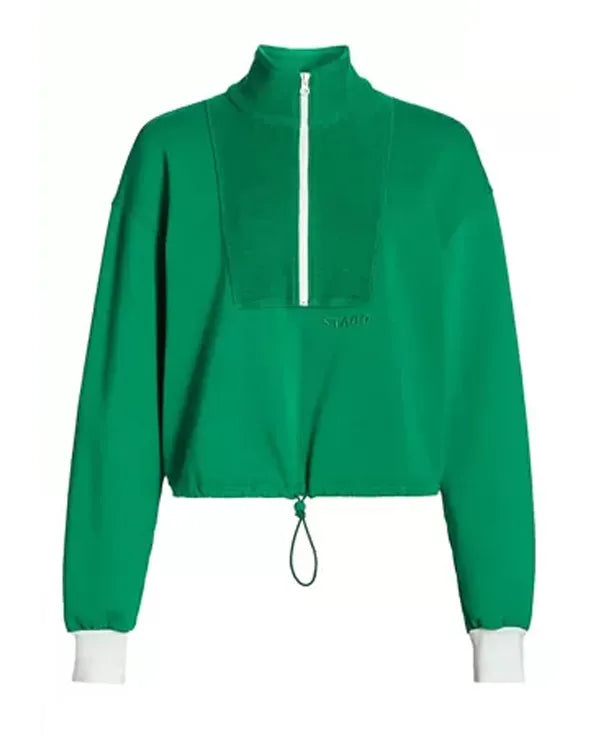 9-1-1: Season 5 Henrietta Wilson Green Half-Zip Sweatshirt