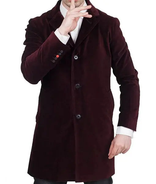 12th Doctor Who Maroon Coat