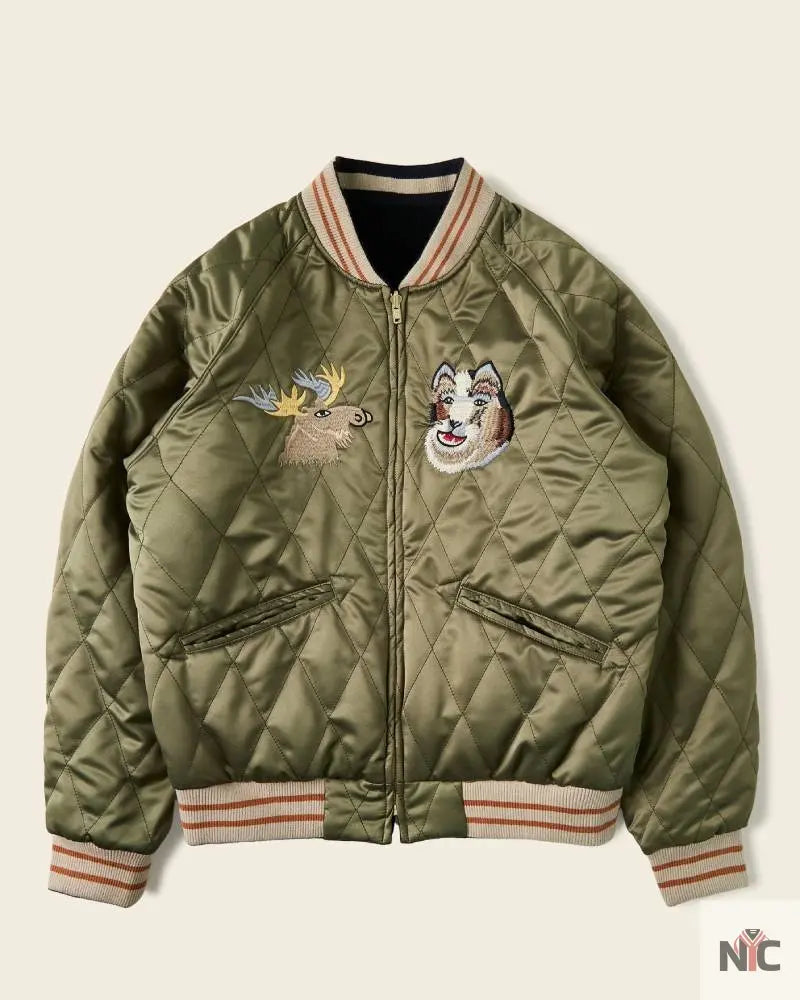 1950s Reversible Souvenir Jacket – Alaska Clanton Jacket