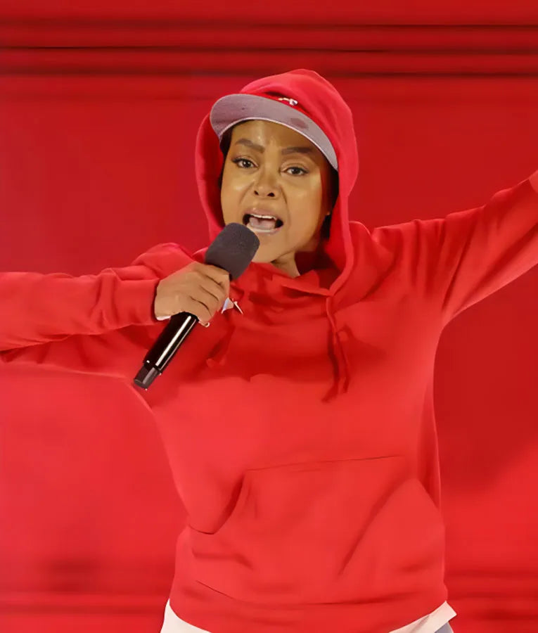 2024 BET Awards Taraji P. Henson Red Hoodie