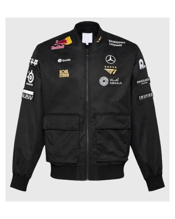 2025 T1 Worlds Uniform Black Jacket