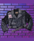 80’s Betty Boop Studded Maziar Leather Jacket