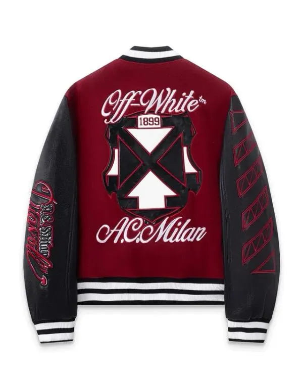 AC Milan x Off-White Ruben Loftus-Cheek Varsity Jacket