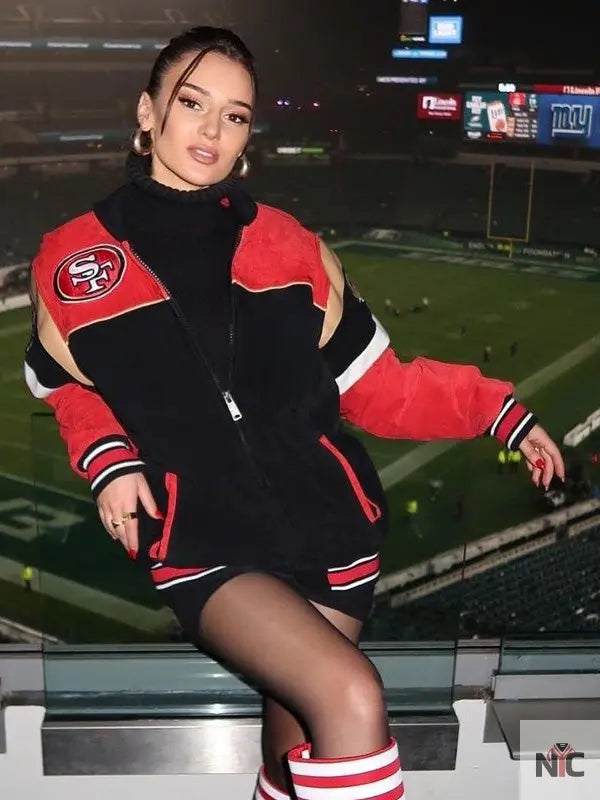 49ers Kristin Juszczyk Jacket Clanton Jacket