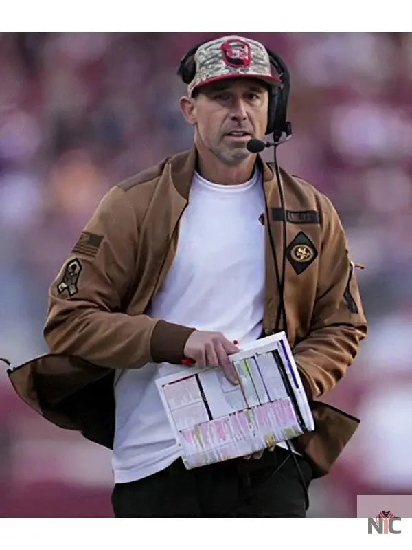 49ers Salute To Service Jacket Clanton Jacket