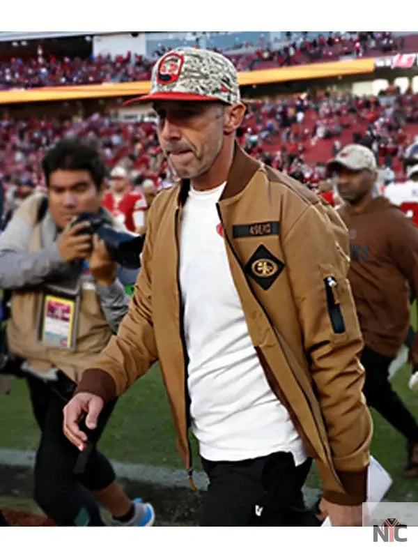 49ers Salute To Service Jacket Clanton Jacket