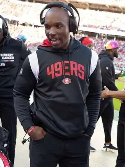 49ers DeMeco Ryans Black Hoodie