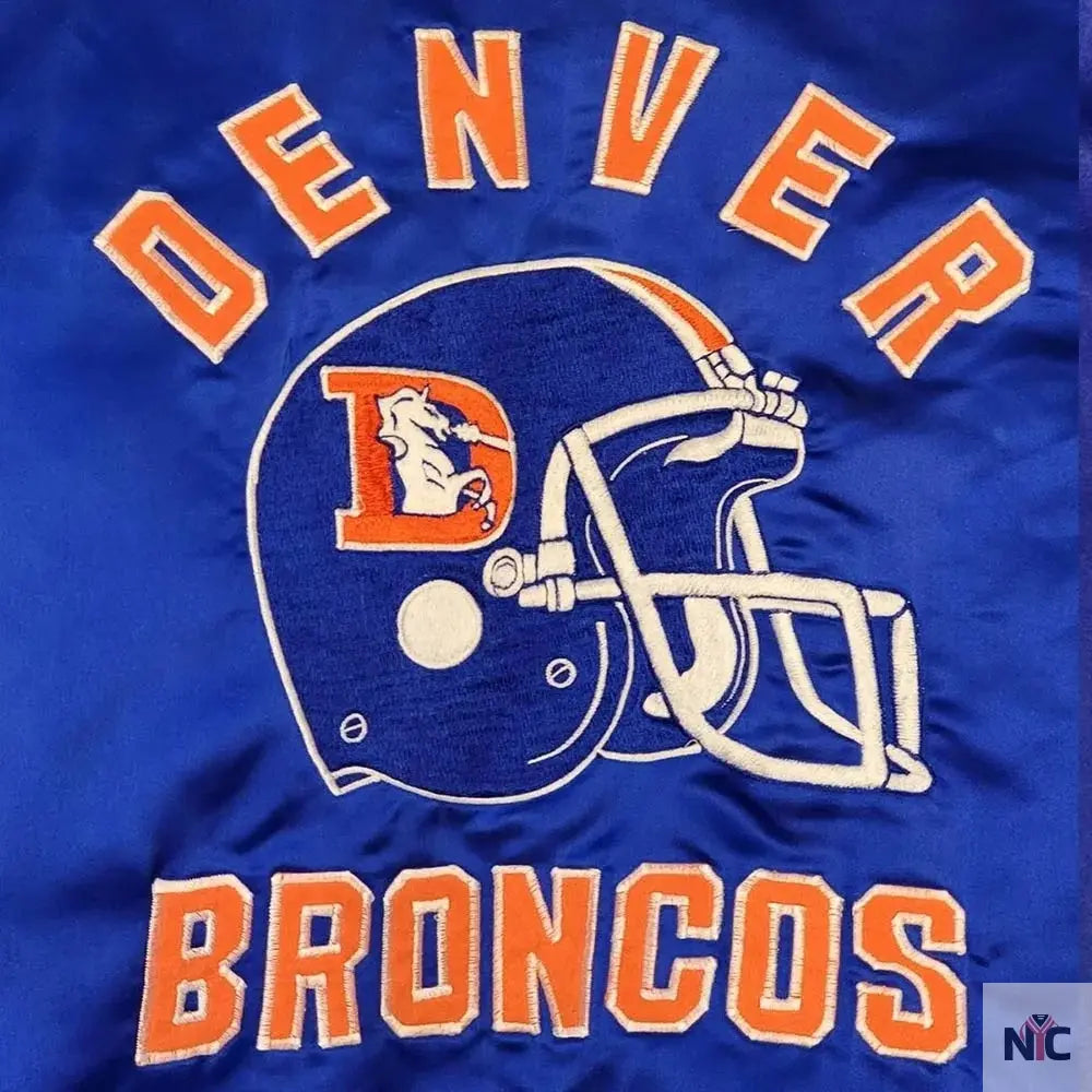 80’s Denver Broncos Royal Jacket Clanton Jacket