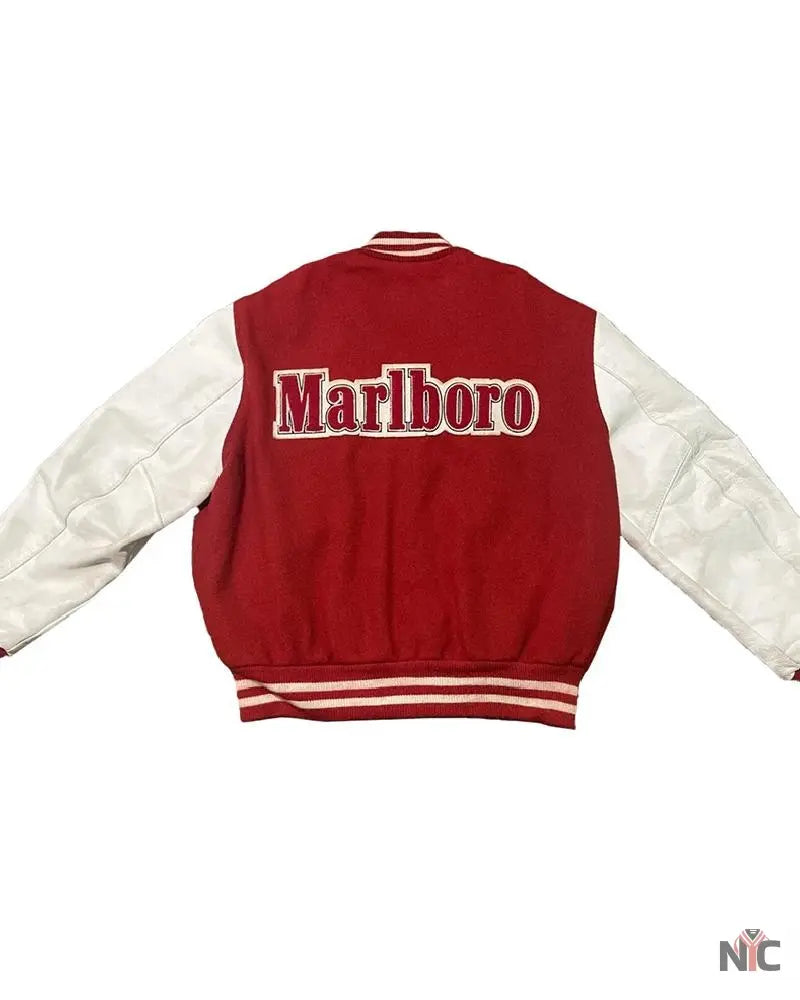 80’s Marlboro Racing Varsity Jacket - Clanton Jacket