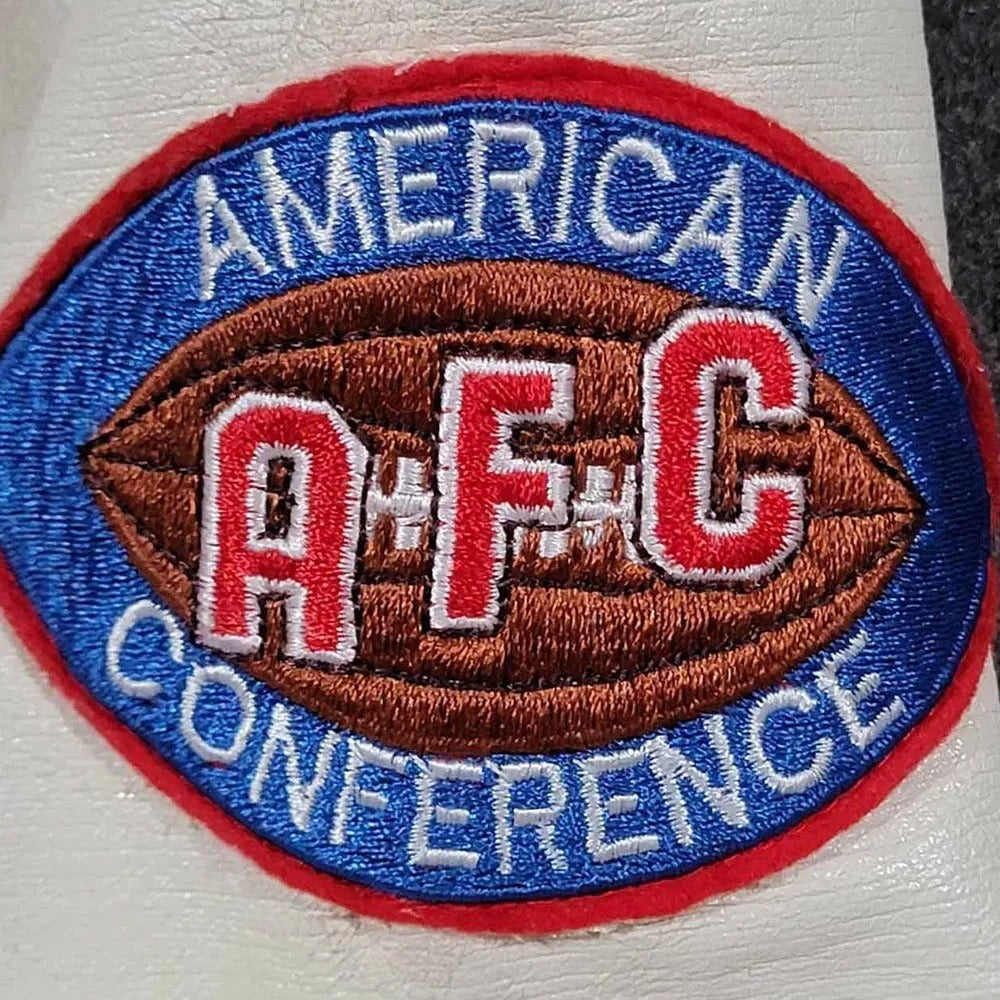 80’s La Raiders Gray And Cream Wool Varsity Jacket NYC Jackets