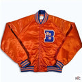80s Denver Broncos Orange Bomber Jacket Clanton Jacket