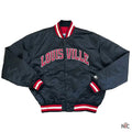 80s Louisville Cardinals Satin Jacket Clanton Jacket