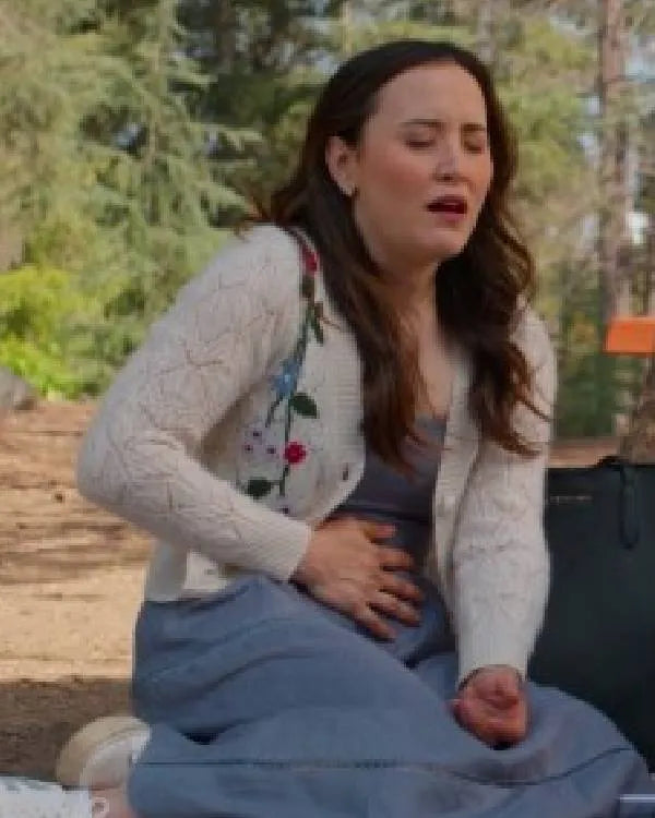 9-1-1 S09 Cecilia Embroidery Cardigan