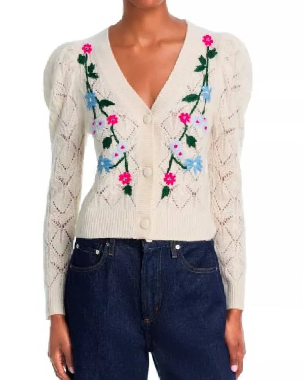 9-1-1 S09 Cecilia Embroidery Cardigan