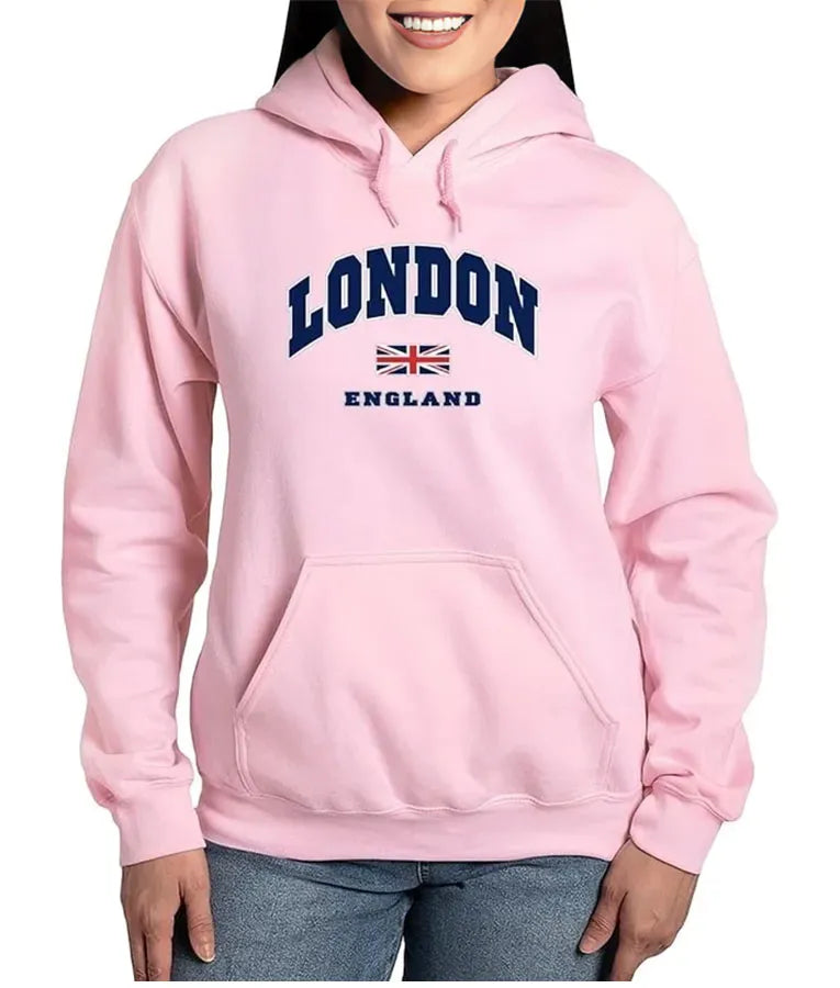 90 Day Fiance Jessica London England Pink Hoodie