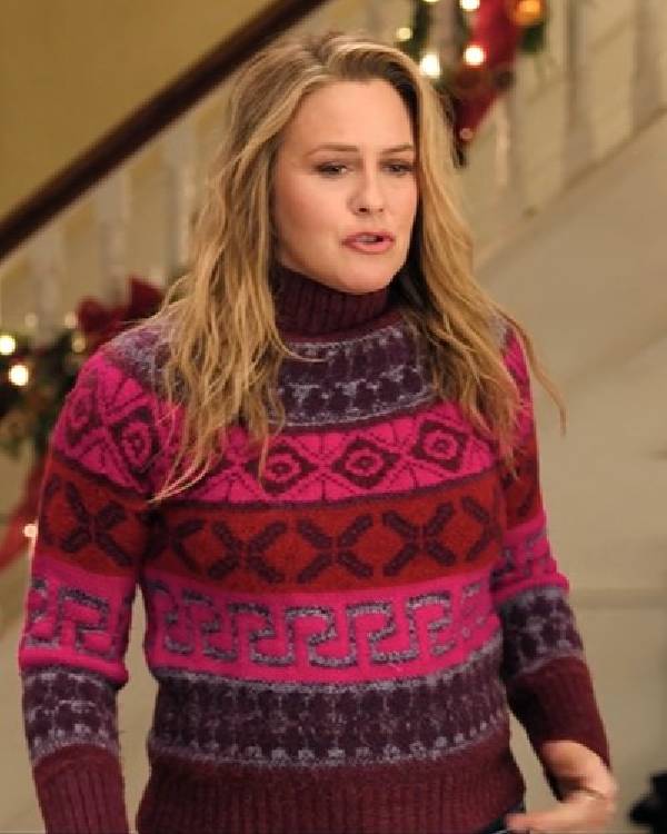 A Merry Little Ex-Mas Alicia Silverstone Knitted Sweater