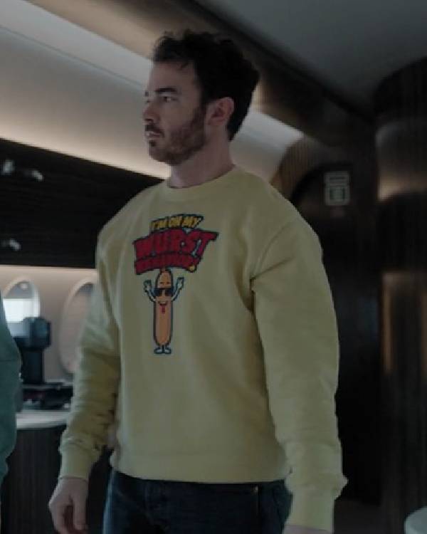 A Very Jonas Christmas Kevin Jonas “I’m On My Wurst Behavior” Sweatshirt