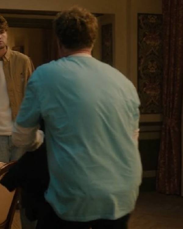 A Very Jonas Christmas Will Ferrell Blue Shirt