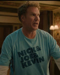 A Very Jonas Christmas Will Ferrell Blue Shirt