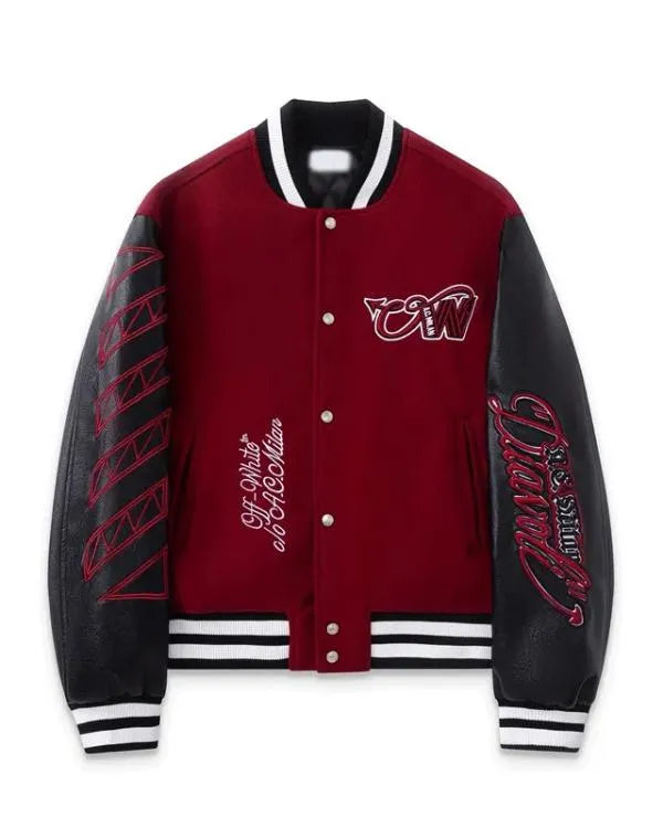 AC Milan x Off-White Ruben Loftus-Cheek Varsity Jacket