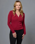 A Make or Break Holiday Hunter King Red Half Zip Top