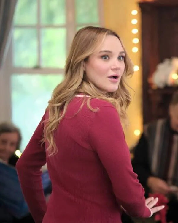 A Make or Break Holiday Hunter King Red Half Zip Top