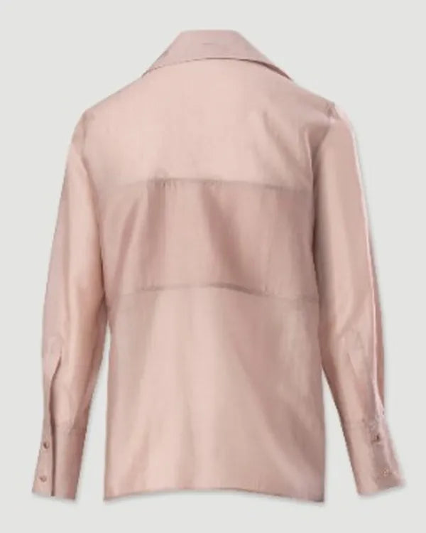 A Nossa Tarde Tânia Ribas de Oliveira Pink Blouse