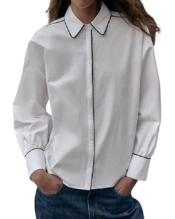 A Nossa Tarde Tânia Ribas de Oliveira White Shirt