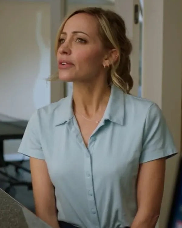 A Pickleball Christmas Zibby Allen Blue Top