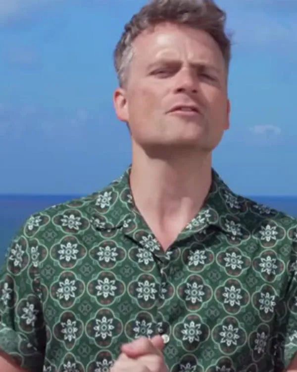 A Place In The Sun 2025 Green Printed Shirt