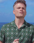 A Place In The Sun 2025 Green Printed Shirt