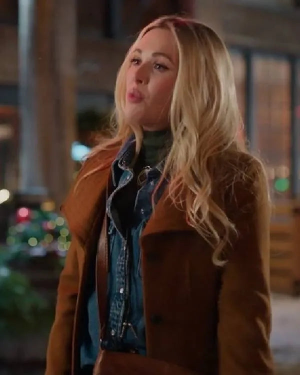 A Wild West Christmas Natalie Hall Brown Coat