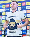 Aaron Ramsey Pumas UNAM 2025 Shirt Clanton Jacket