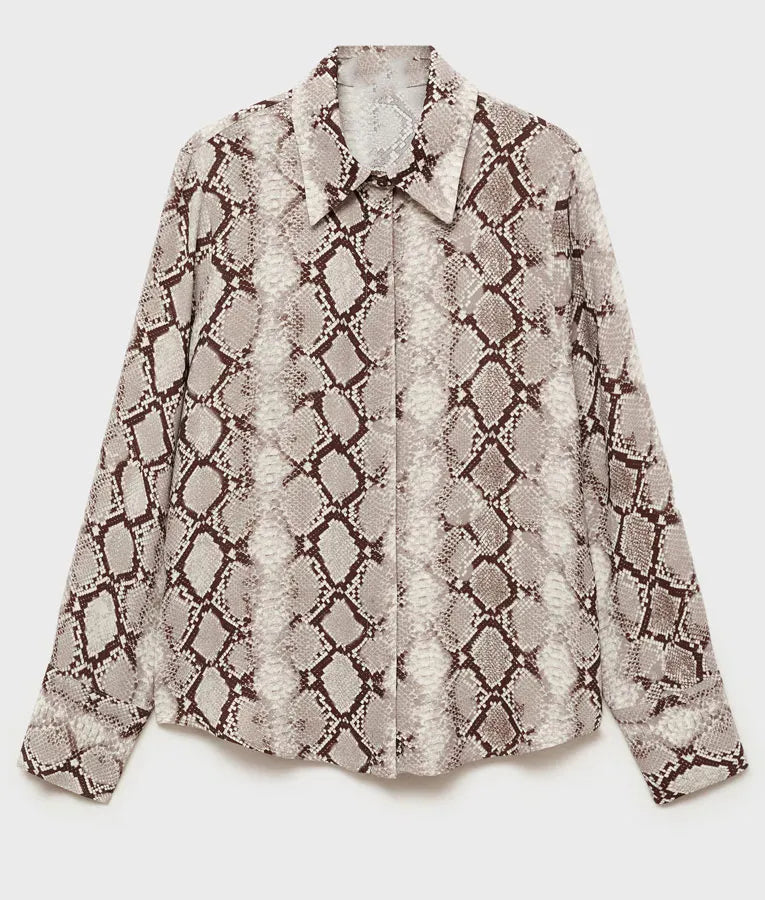 Abbott Elementary Ava Coleman Snake Print Shirt