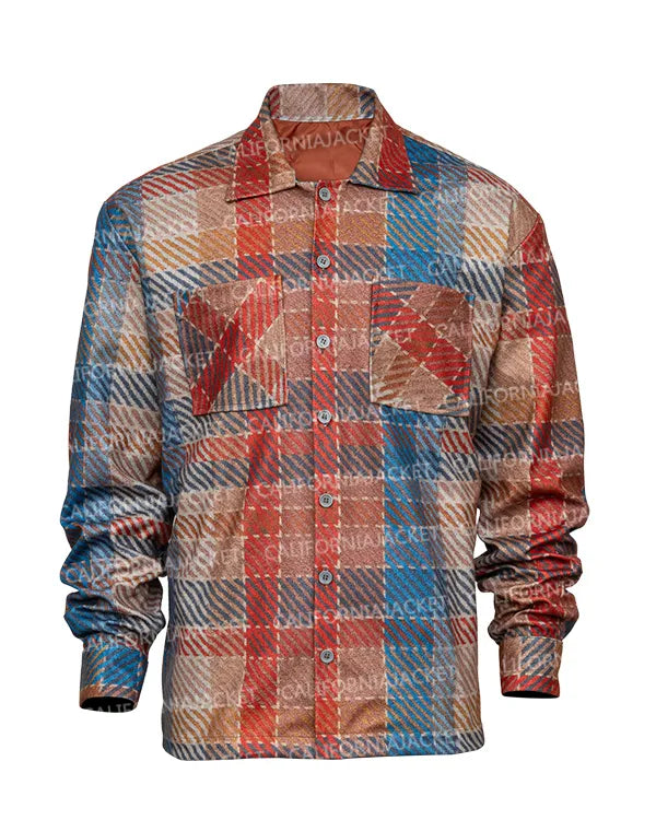 Abbott Elementary S05 Chris Perfetti Plaid Shirt Jacket