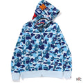 Abc Camo Crystal Stone Shark Full Zip Hoodie Mens Clanton Jacket