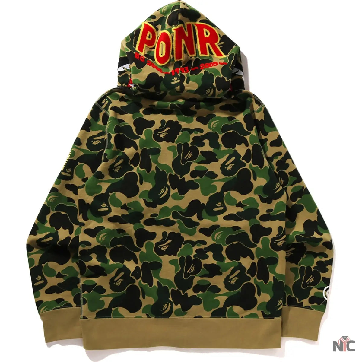 Abc Camo Shark Full Zip Hoodie Mens Clanton Jacket