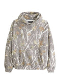 Abercrombie Camo Cream and Green Hoodie Clanton Jacket