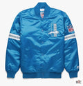 Detroit Lions Satin Varsity Jacket Clanton Jacket