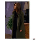Friends Rachel Green Jennifer Aniston Green Coat Clanton Jacket