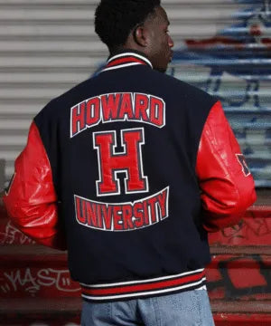 (Men) Howard University Varsity Jacket