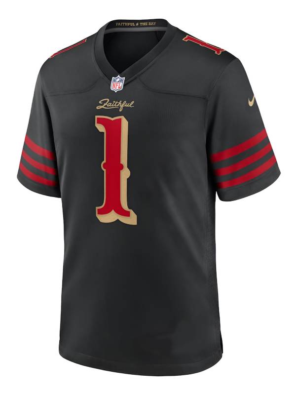 49ers Ricky Pearsall Rivalries Black Jersey USA Jackets