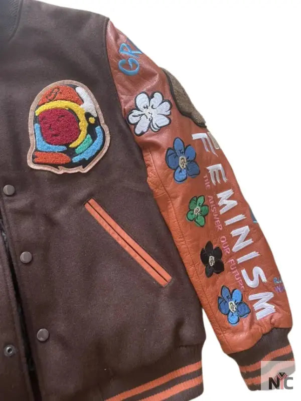 Pharrell Williams Billionaire Boys Club Letterman Jacket Clanton Jacket