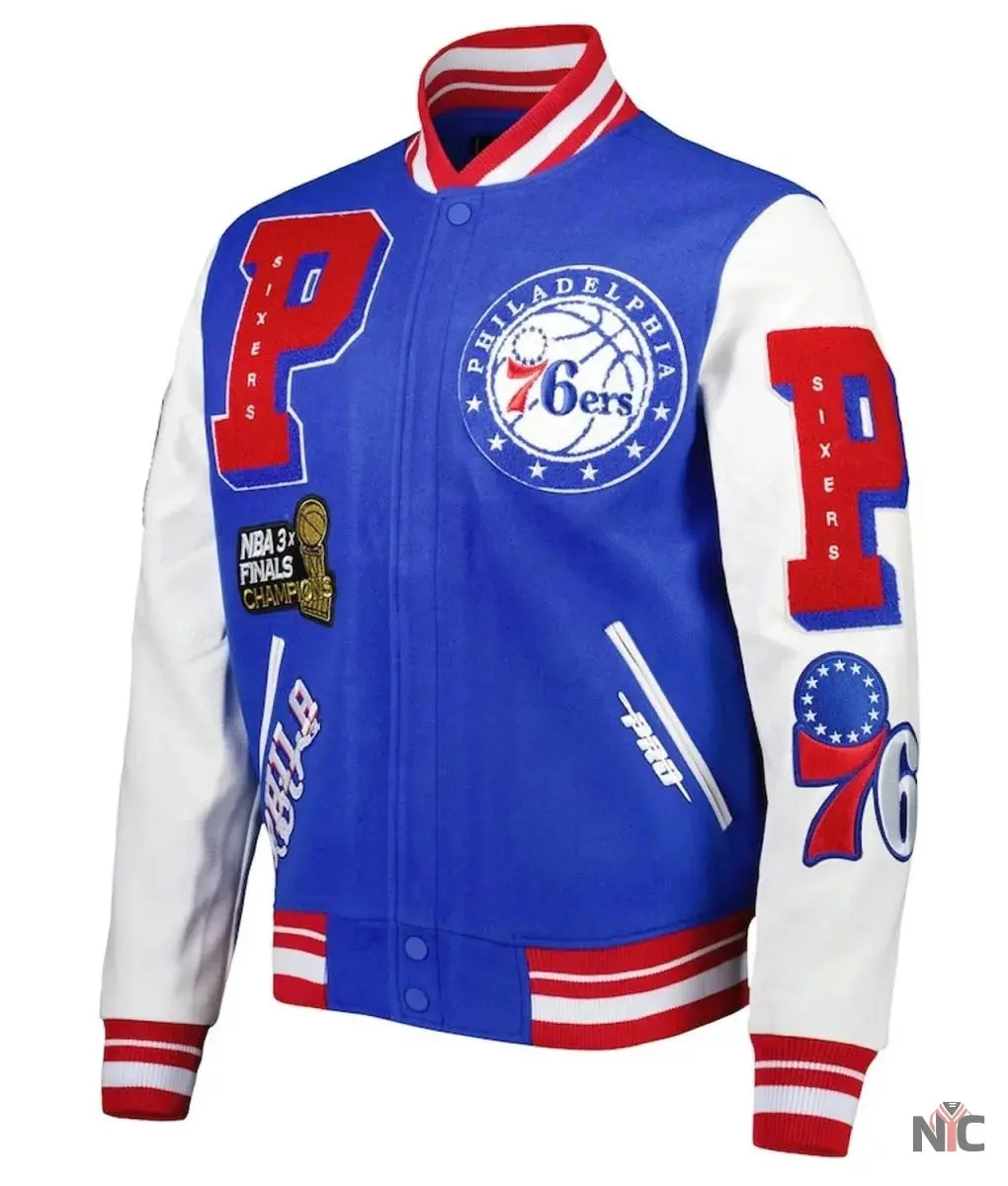 Philadelphia 76ers NBA Final Champions Jacket Clanton Jacket