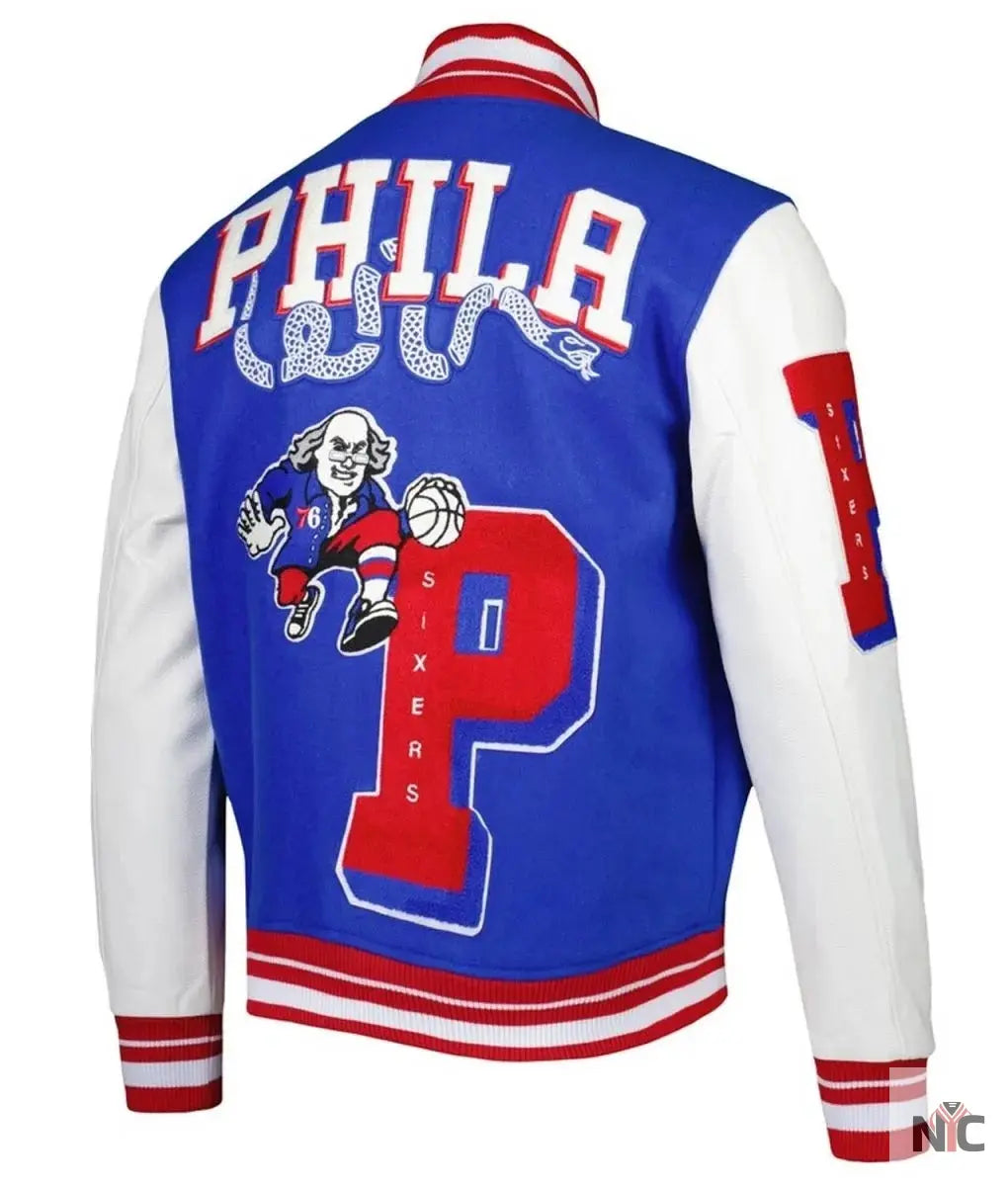 Philadelphia 76ers NBA Final Champions Jacket Clanton Jacket