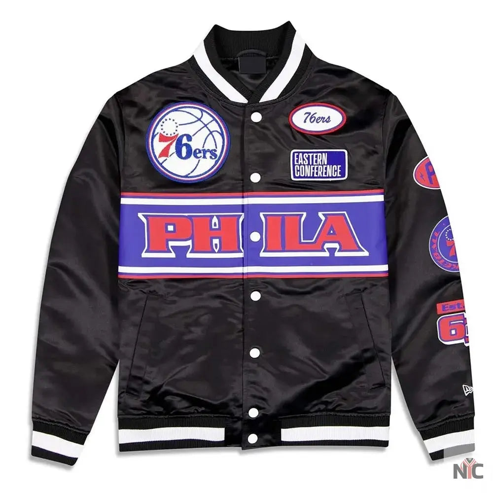 Philadelphia 76ers Rally Drive 2024 Jacket Clanton Jacket