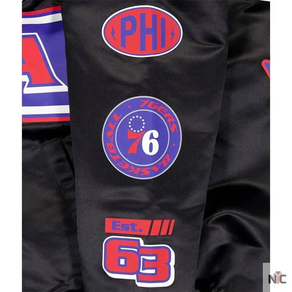 Philadelphia 76ers Rally Drive 2024 Jacket Clanton Jacket