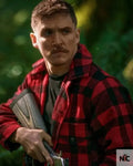 Strange Darling 2024 Kyle Gallner Plaid Jacket Clanton Jacket