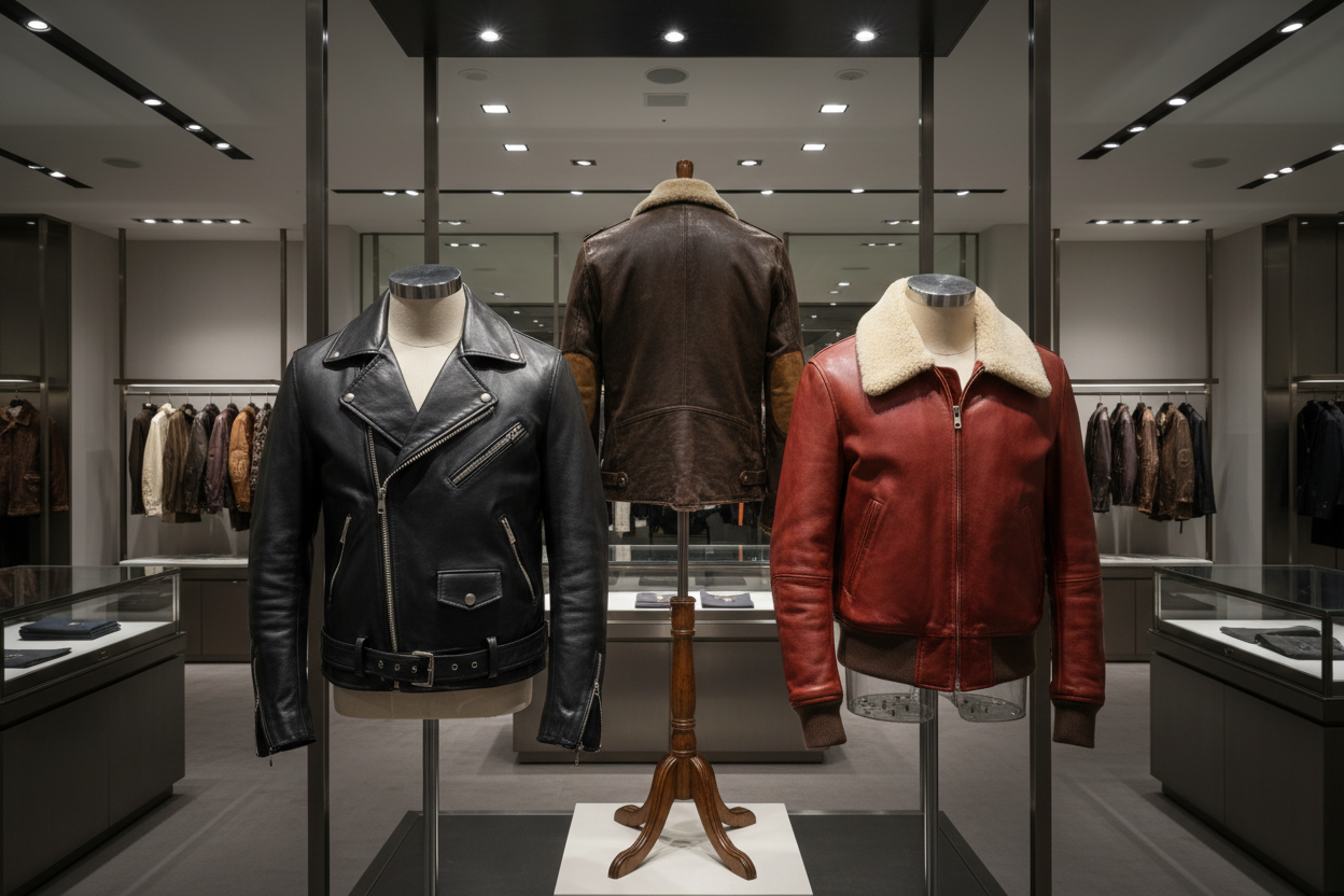 celebrity leather jackets