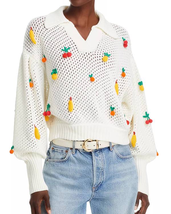 90 Day Fiance Happily Ever After Yara Zaya Fruit Printed Sweater